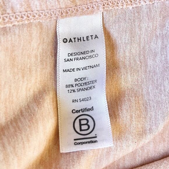 Athleta Uptempo Hoodie Sweatshirt in Dusty Pink size x-small - Picture 5 of 8